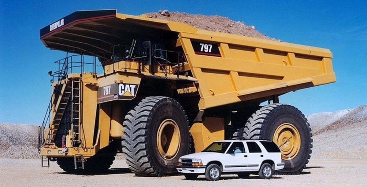 Большие грузовые машины. Самосвал Caterpillar 797в. Карьерный самосвал Caterpillar 797b. Катерпиллер 797 и БЕЛАЗ. Самосвал Катерпиллер БЕЛАЗ.