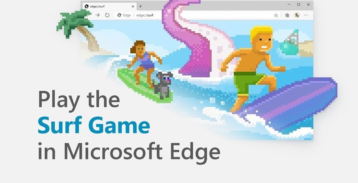 Edge surf. Edge игра сёрф. Игра Microsoft Edge. Edge://Surf играть. Игра в браузере Edge.